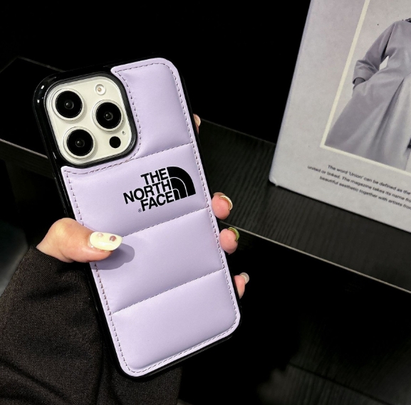 3D Goose Down Socket iPhone Case-Soft Cushioning