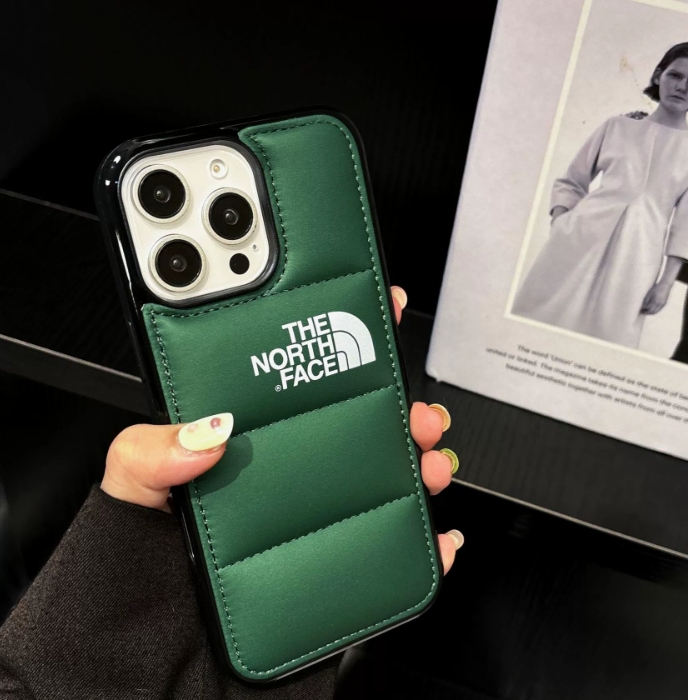 3D Goose Down Socket iPhone Case-Soft Cushioning