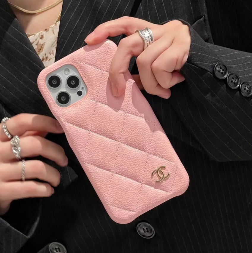 Luxury Leather Small fragrance iPhone Case