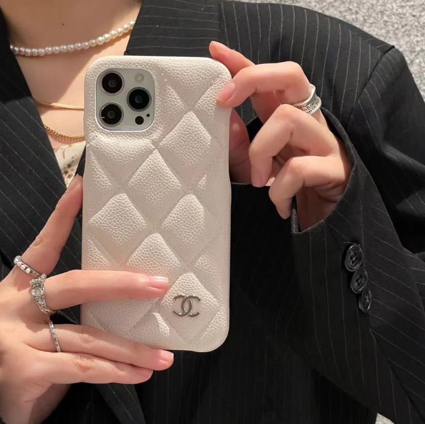 Luxury Leather Small fragrance iPhone Case