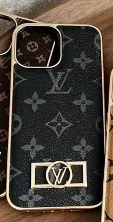 Louis Vuitton Monogram Vintage Leather iPhone Case-BELKCASE