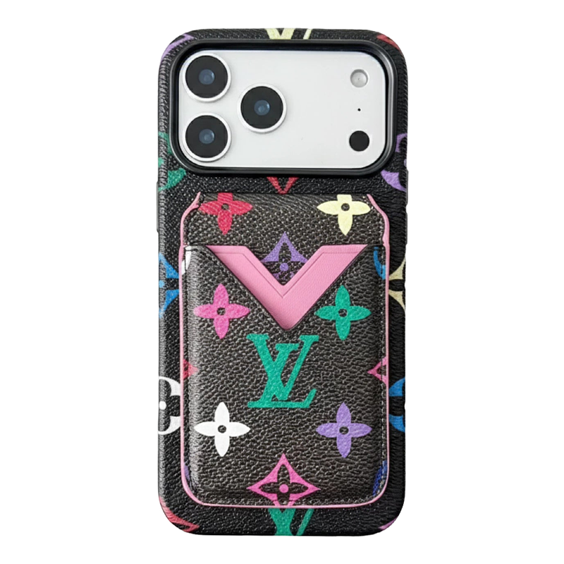 Louis Vuitton Gucci Leather iPhone Wallet Case