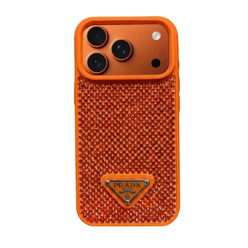 Prada Flash Diamond iPhone Case