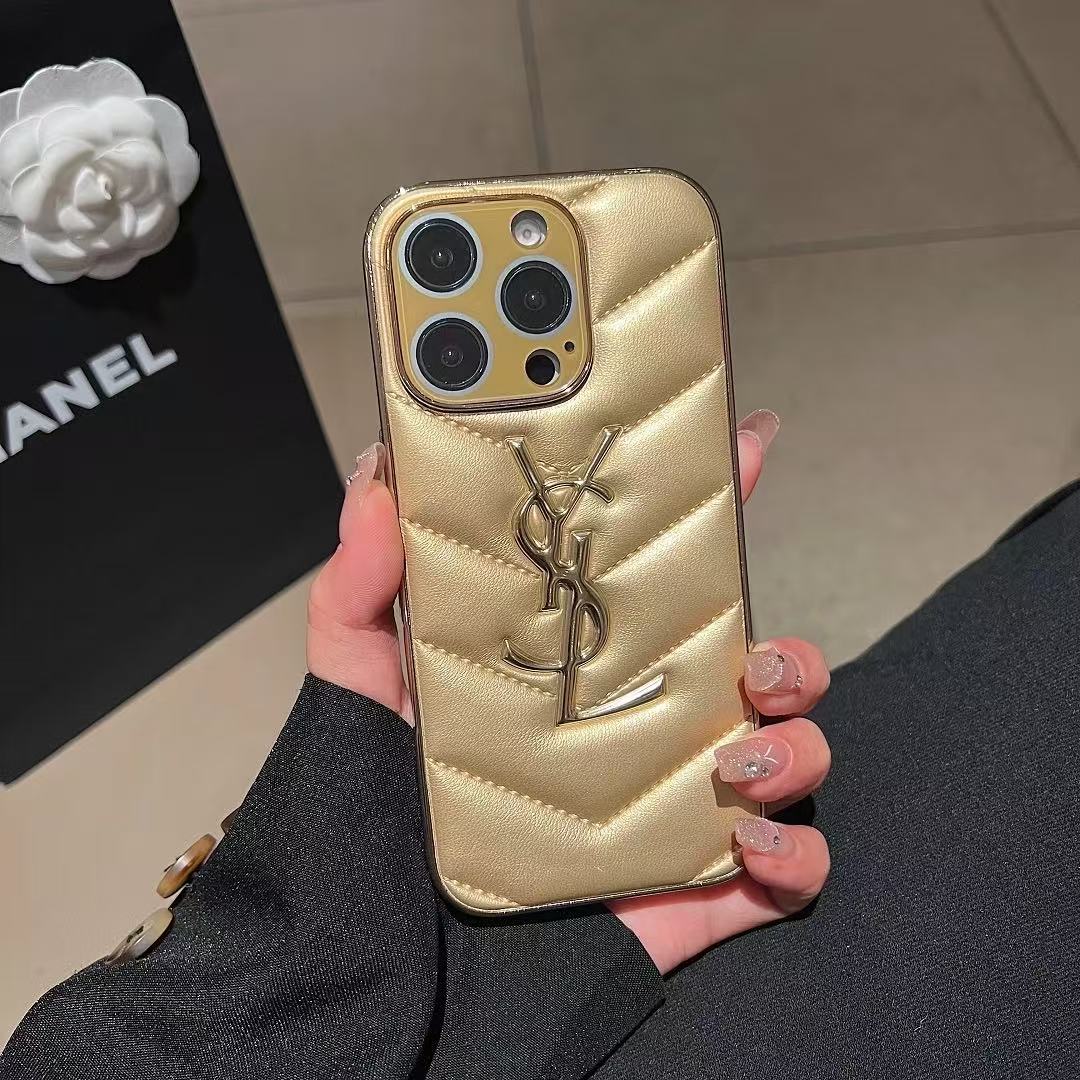 Luxury leather YS iPhone Case