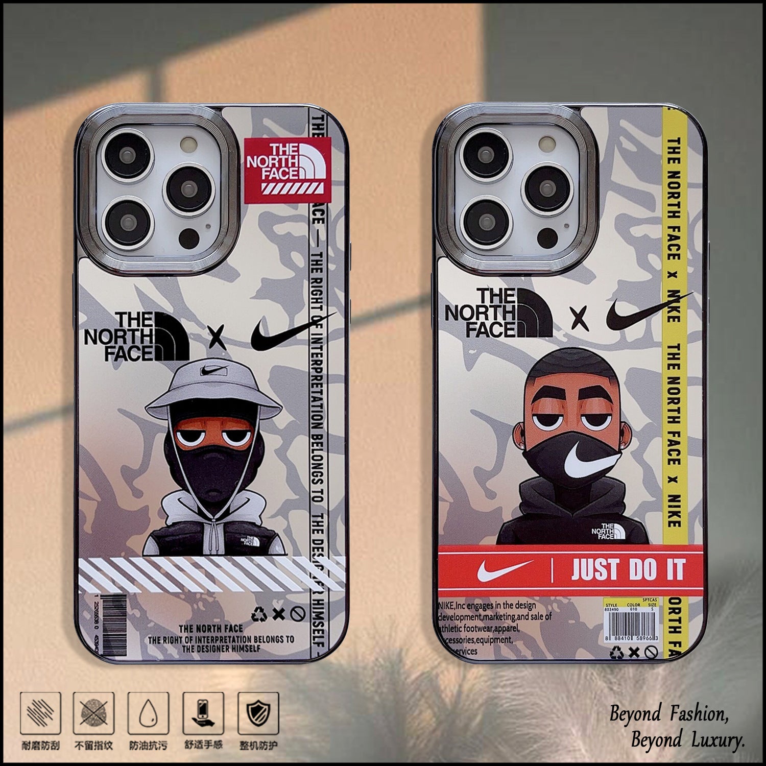 Mask Fashion Men iphone Case-BELKCASE
