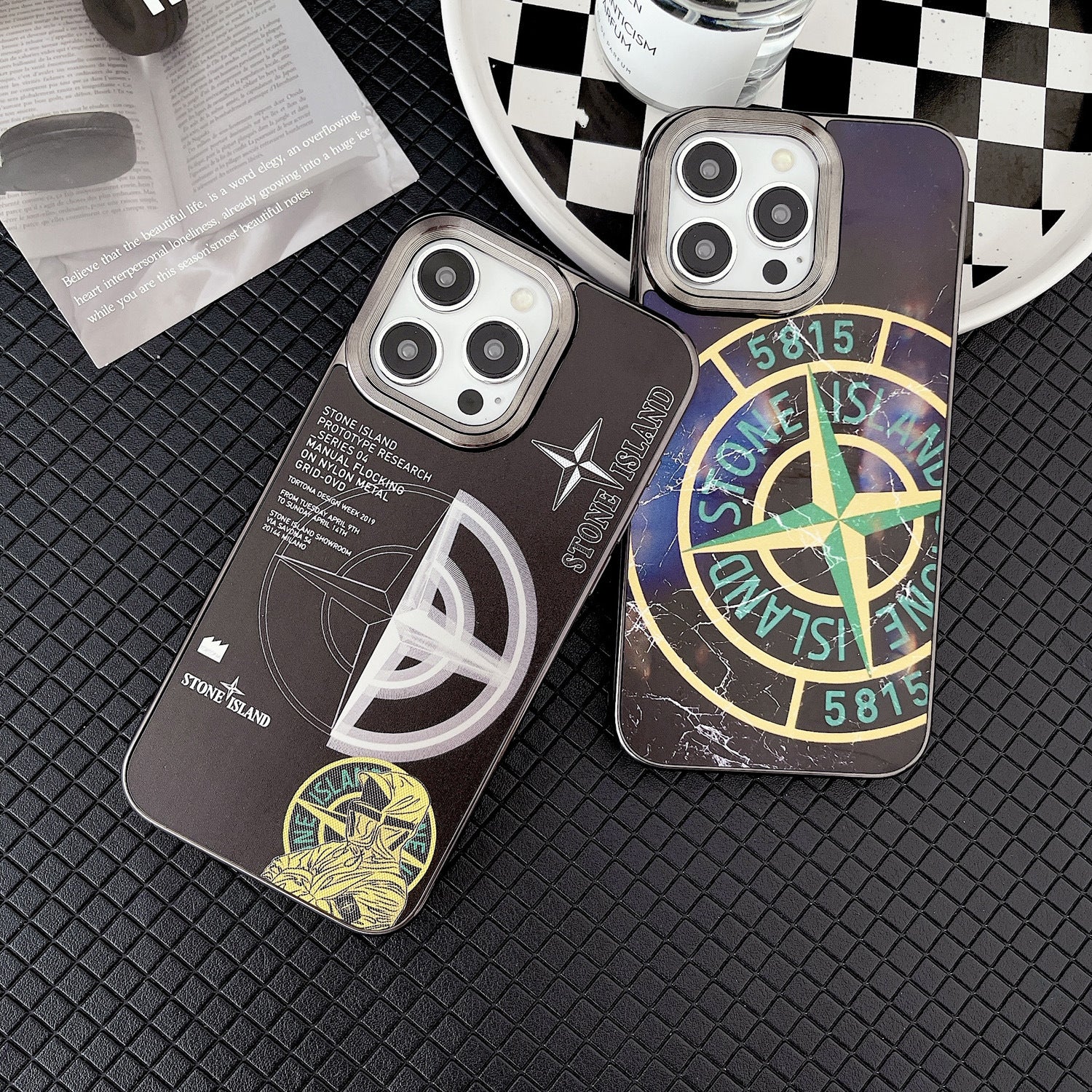  Retro SI iPhone Case Carbon Fiber Frame-BELKCASE