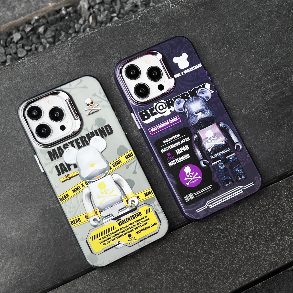 Bearbrick iphone Case-BELKCASE