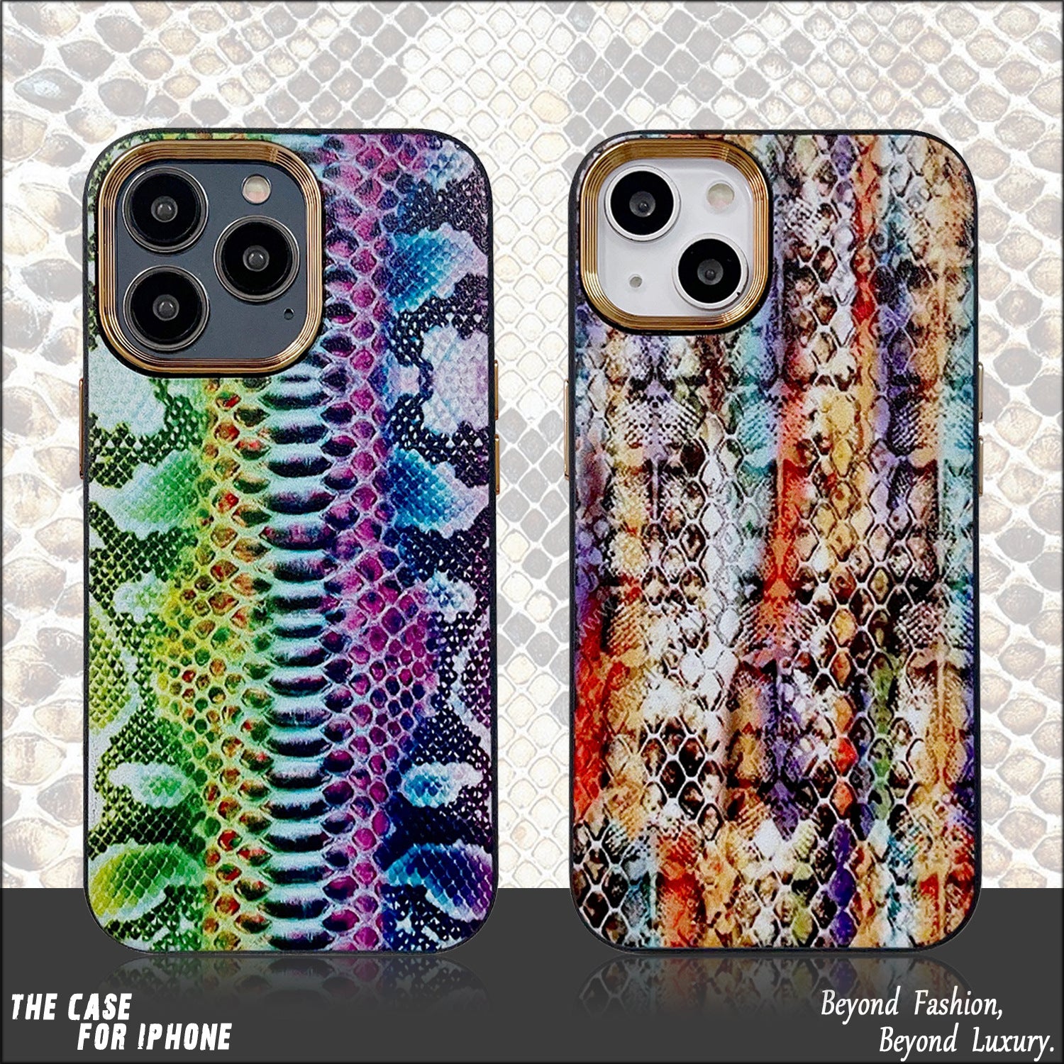 Snake Texture iPhone Case-BELKCASE
