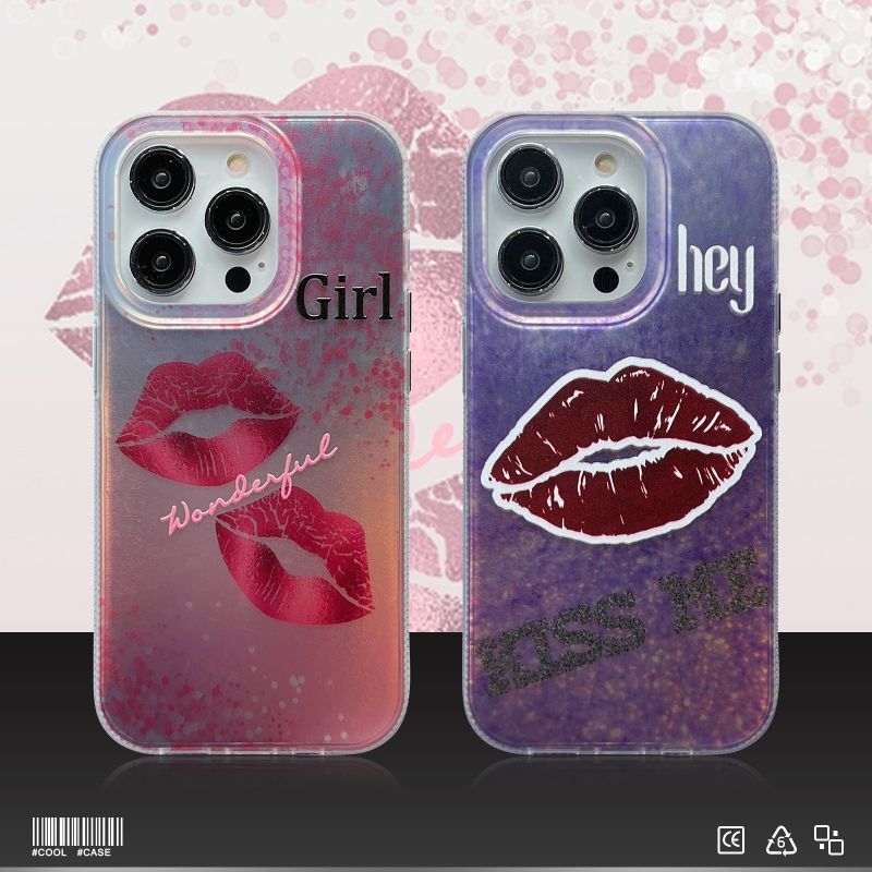 Lip Kiss iPhone Case-BELKCASE