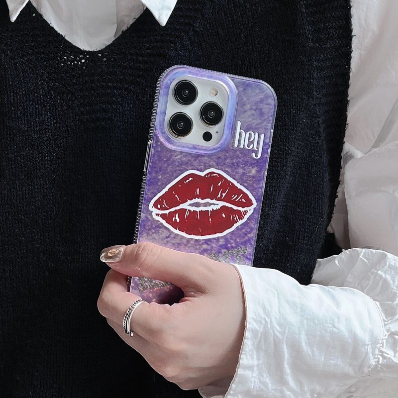 Lip Kiss iPhone Case-BELKCASE