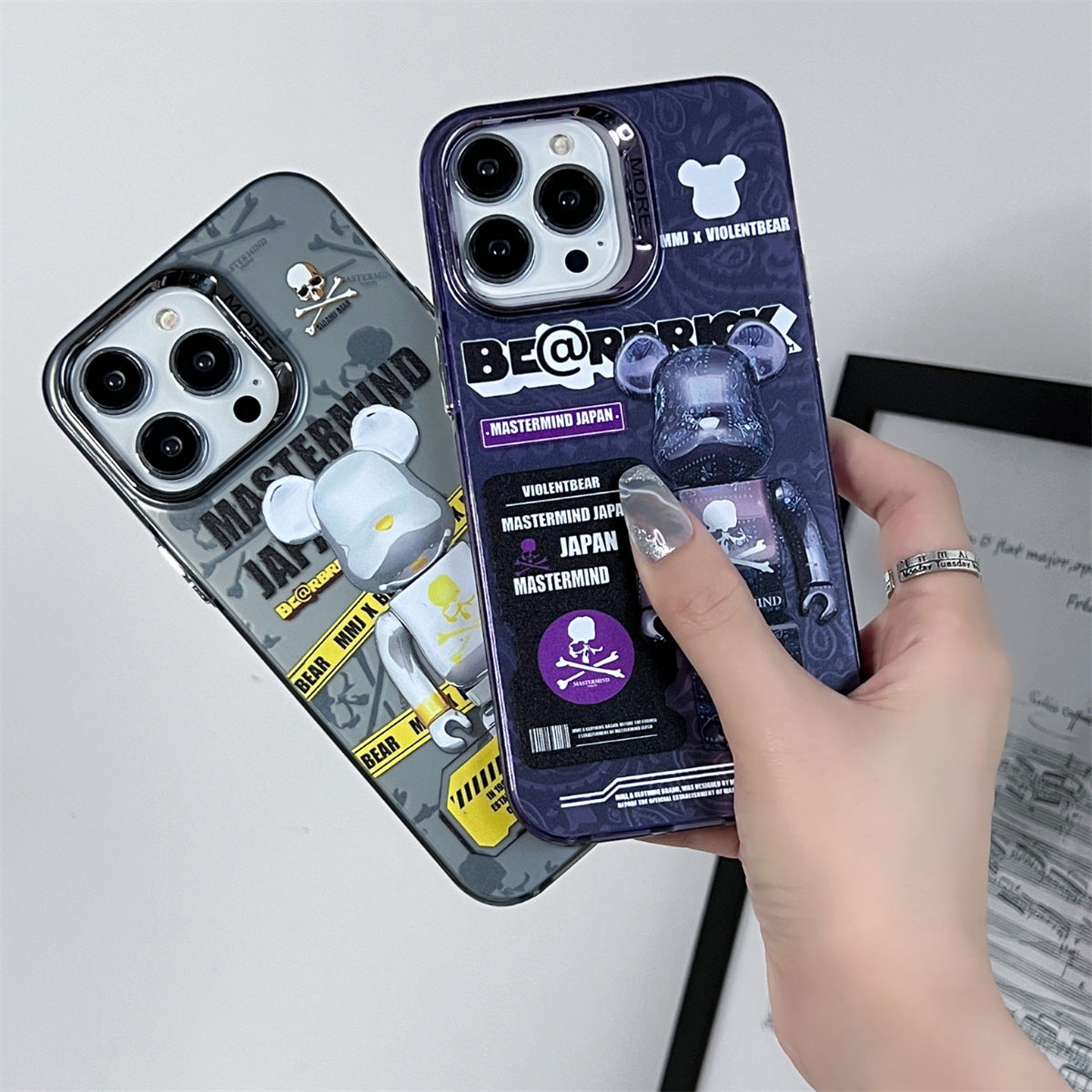 Bearbrick iphone Case-BELKCASE