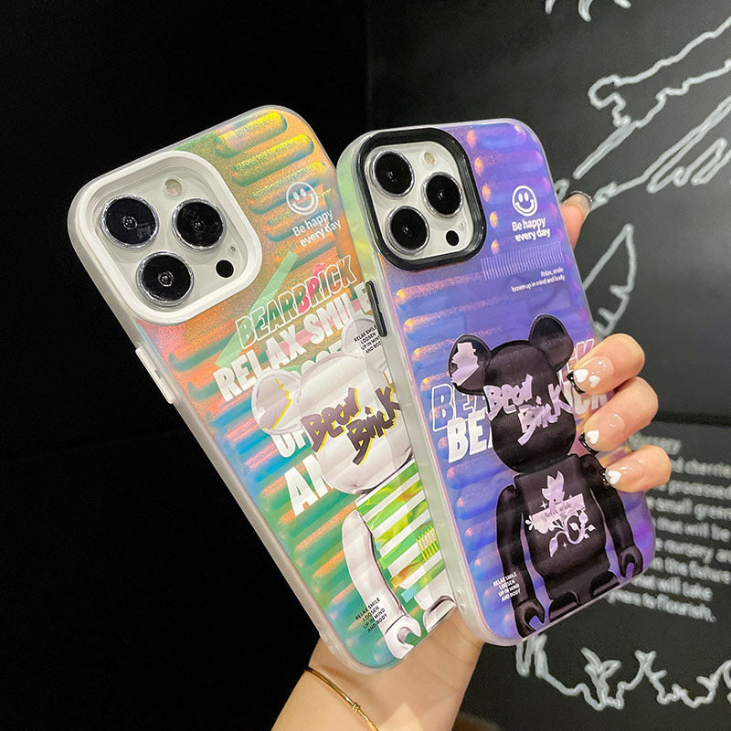 Kaws Holographic Violent Bear iphone Case