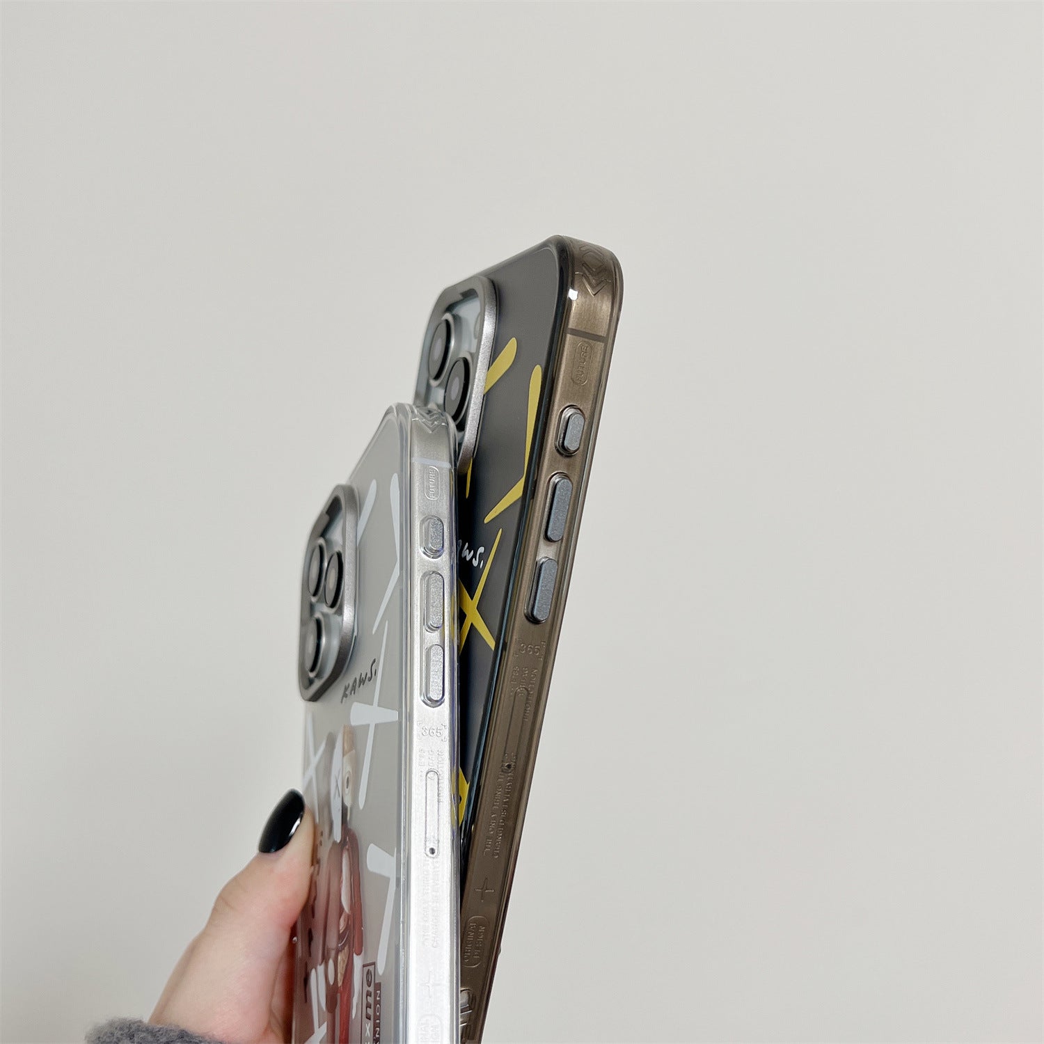 KAWS Electroplating Laser iphone Case-BELKCASE