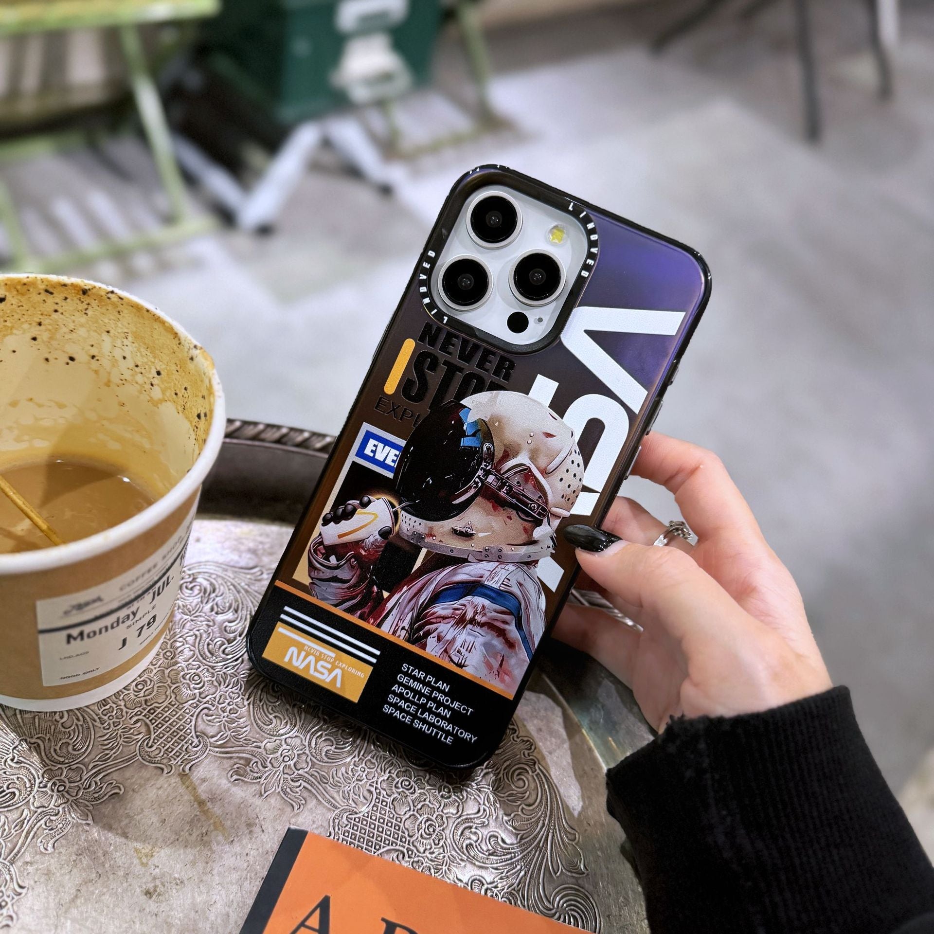 NASA Astronaut Laser iPhone Case-BELKCASE