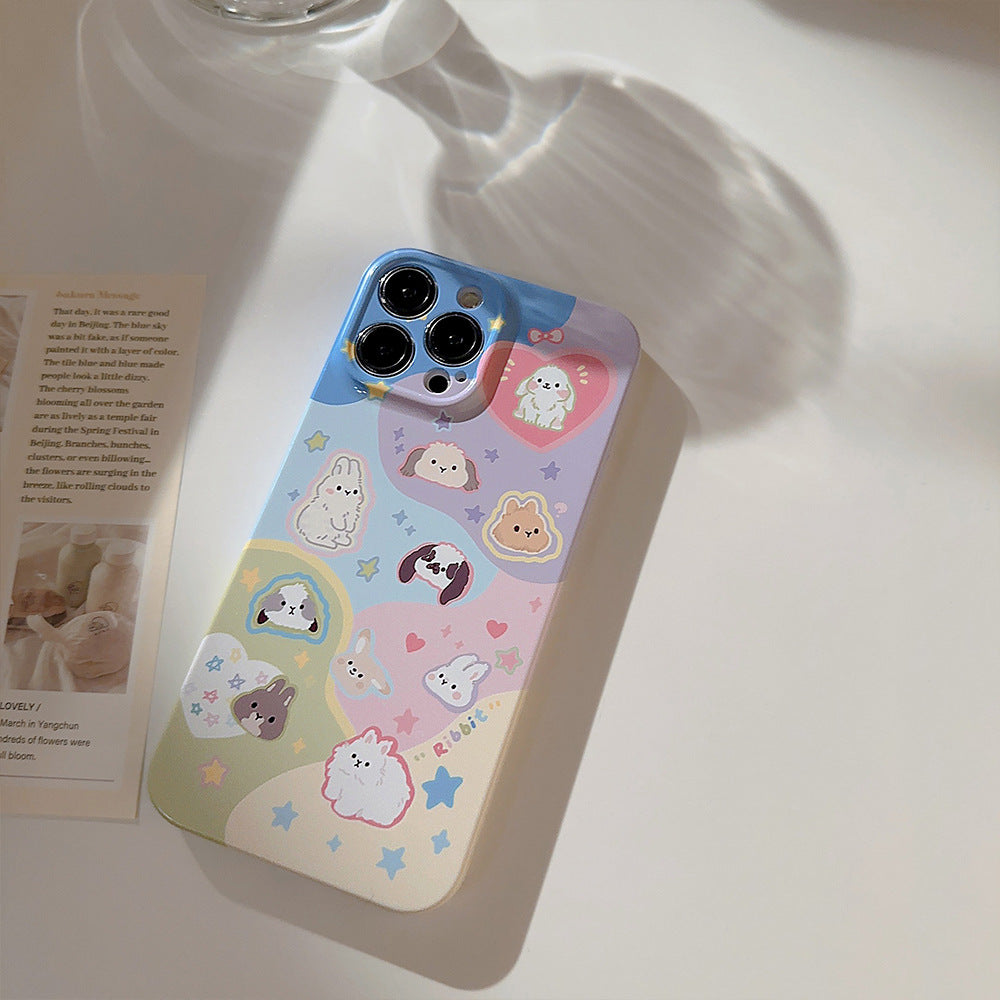 Garden Bunny iPhone Case-BELKCASE