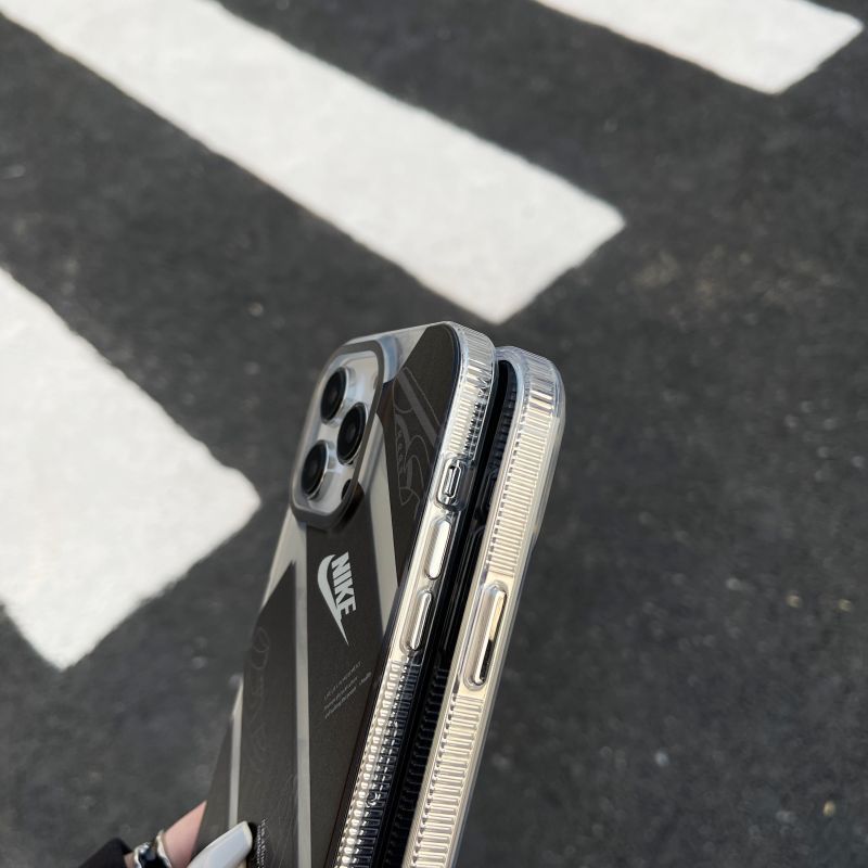 Electroplated Silver Black Stripe iPhone Case -BELKCASE