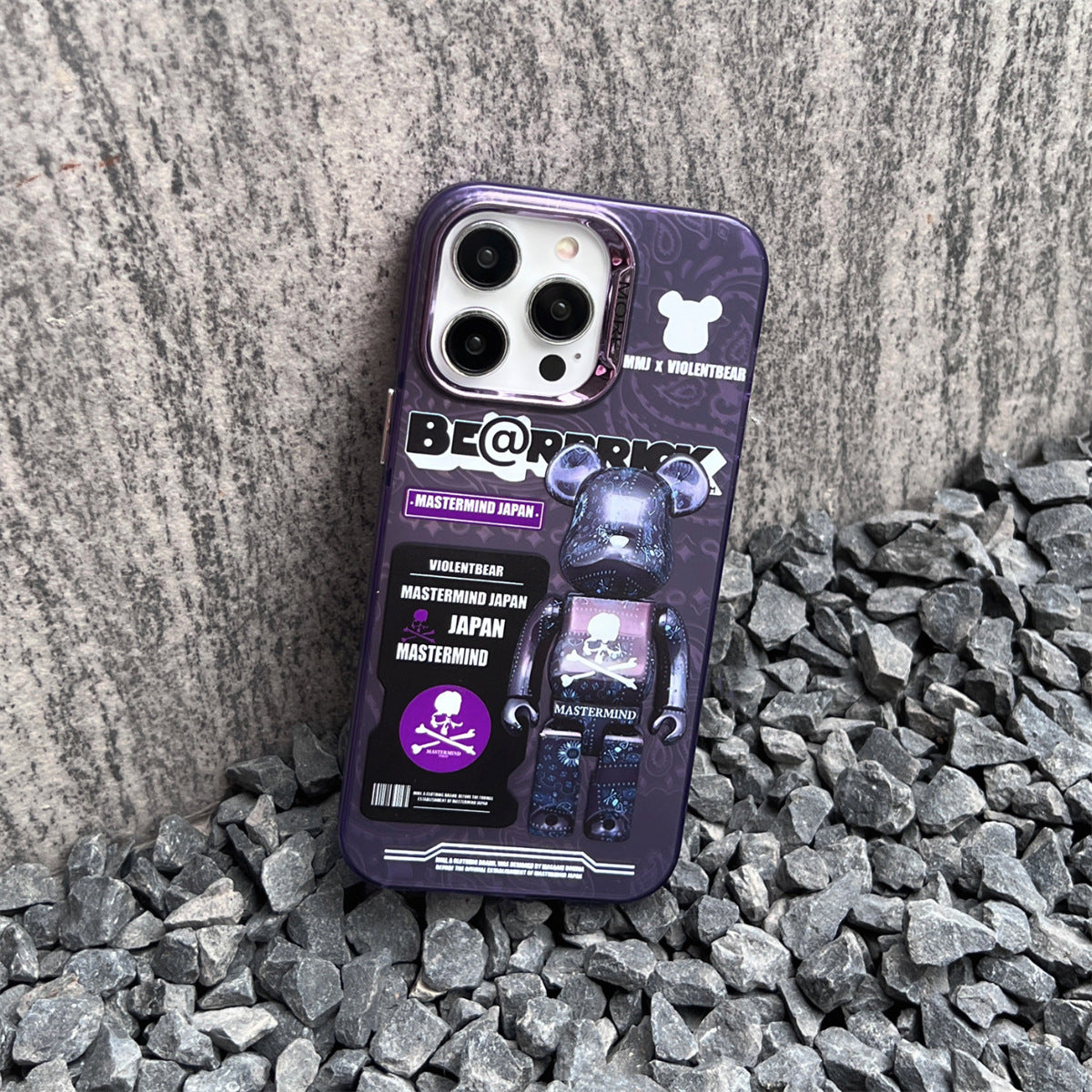 Bearbrick iphone Case-BELKCASE