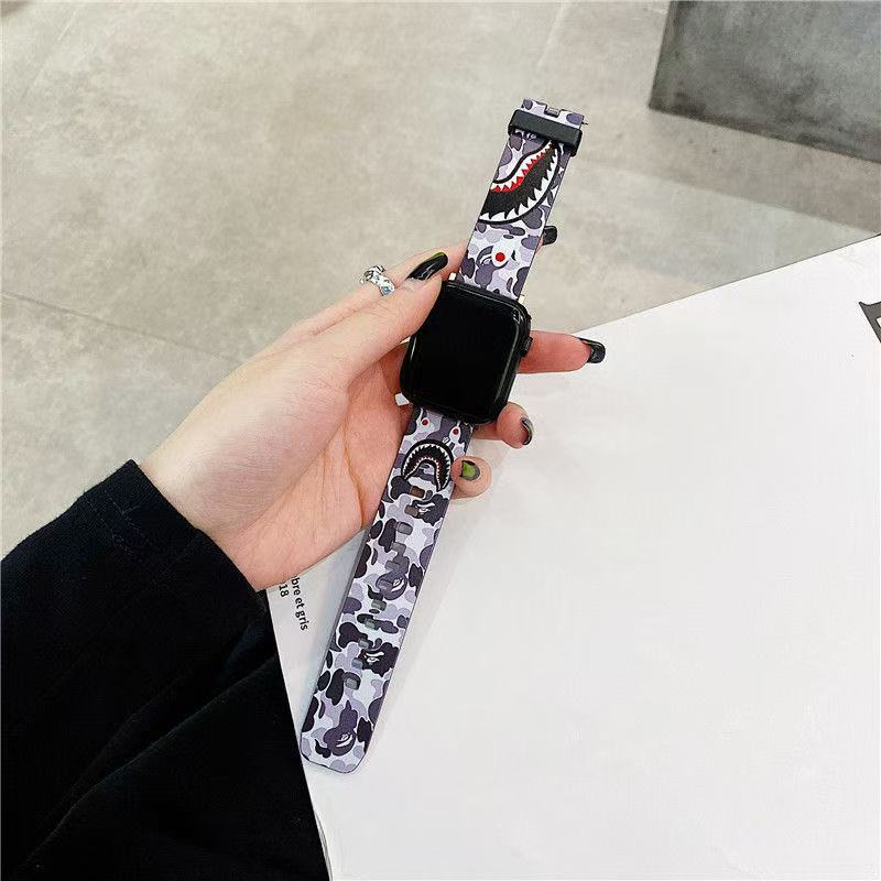 Fashion leather Ape Apple Watch Bands