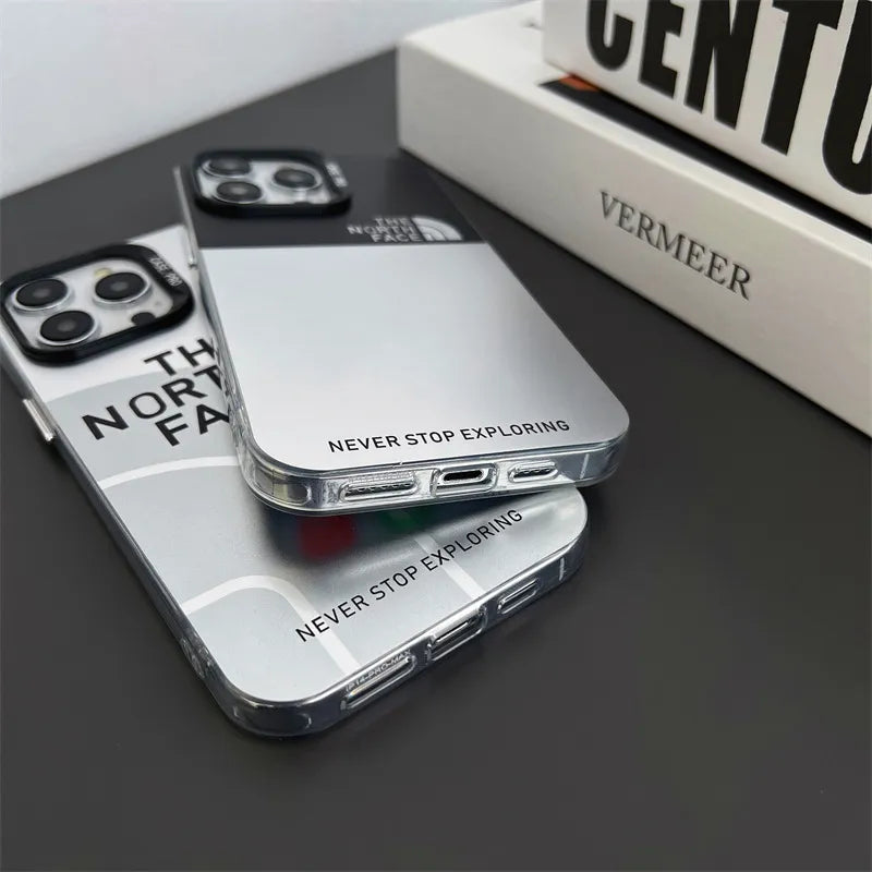Electroplated Silver NF iphone Case
