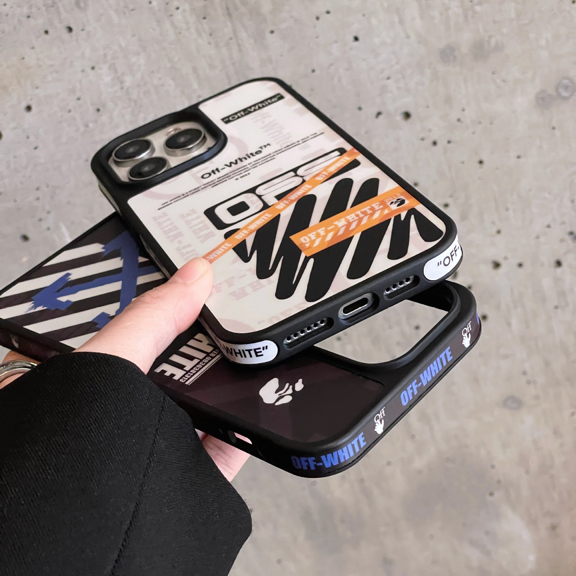 Street Stripe OW iPhone Case -BELKCASE