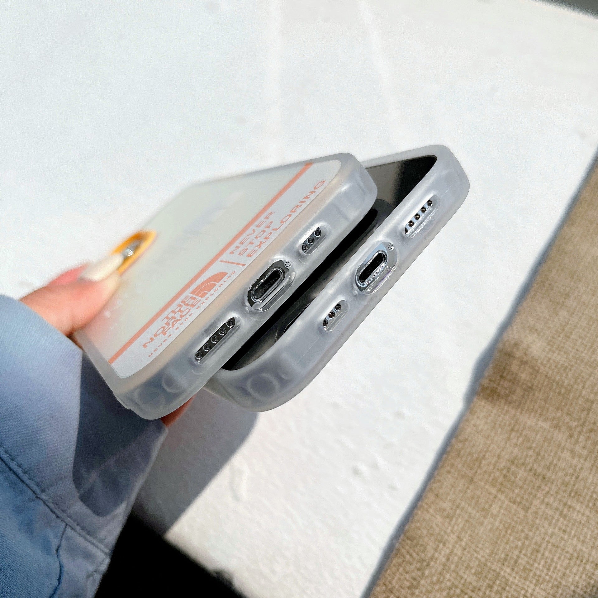 TNF  Laser iPhone Case