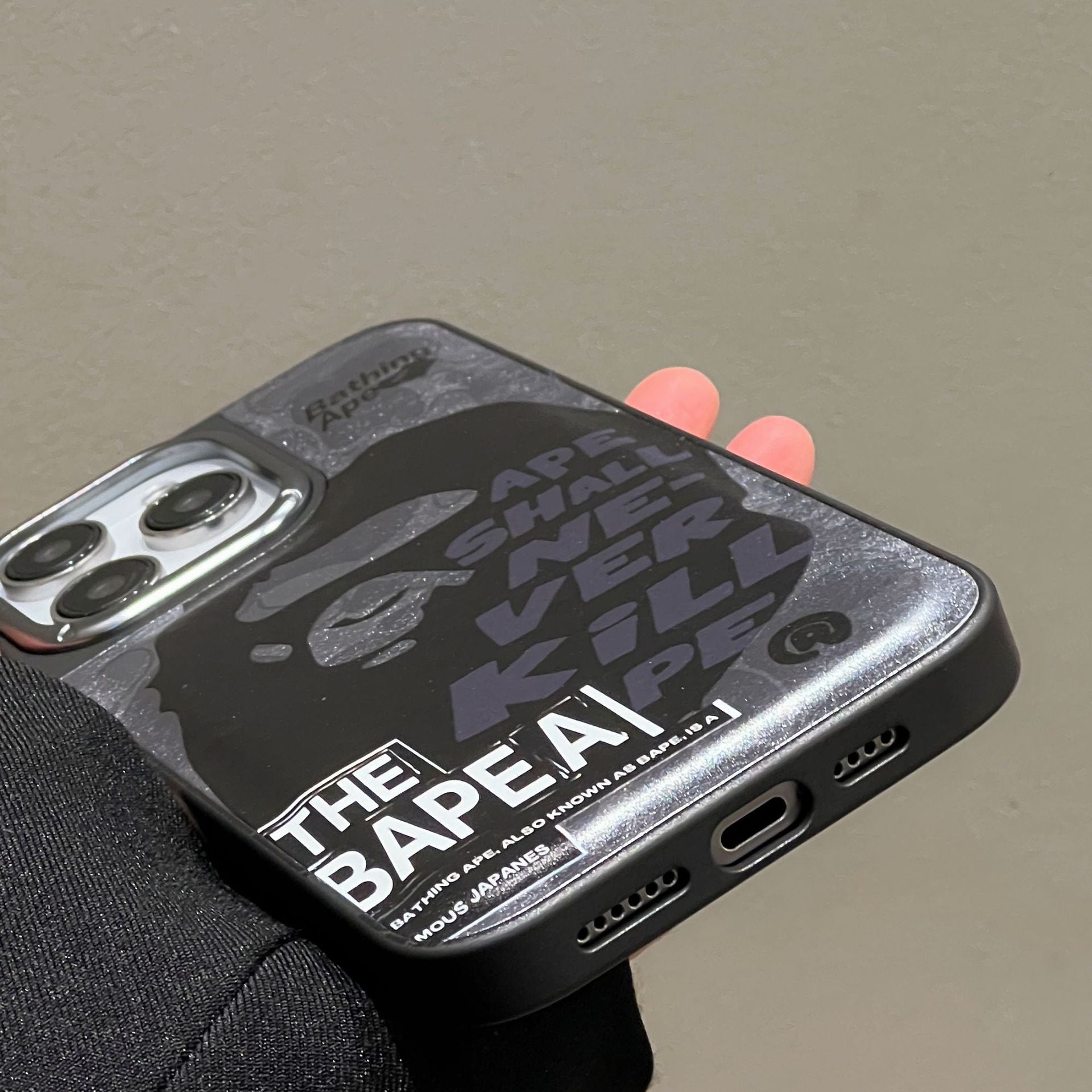 Camouflage BP Label iPhone Case-BELKCASE