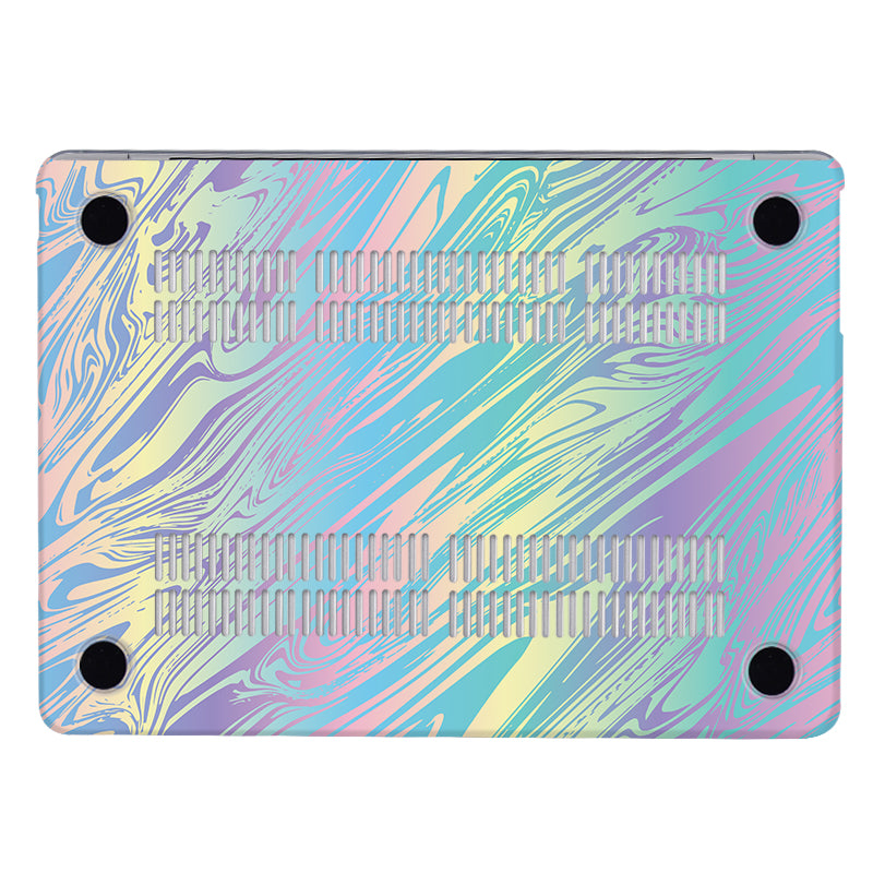 Colorful rippled Macbook case-BELKCASE