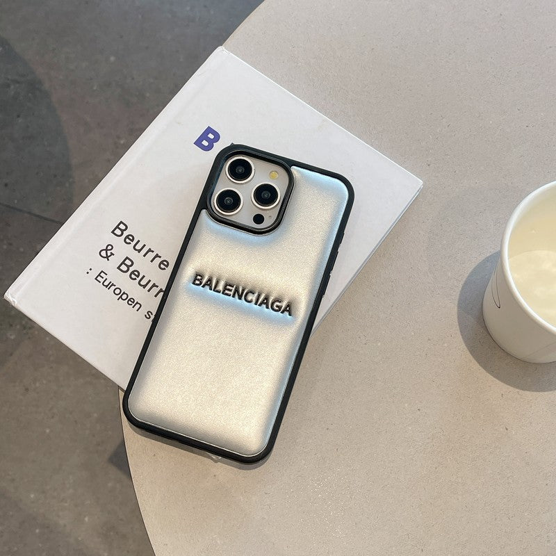Balenciaga Leather cushion iPhone Case	