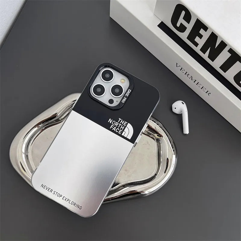 Electroplated Silver NF iphone Case