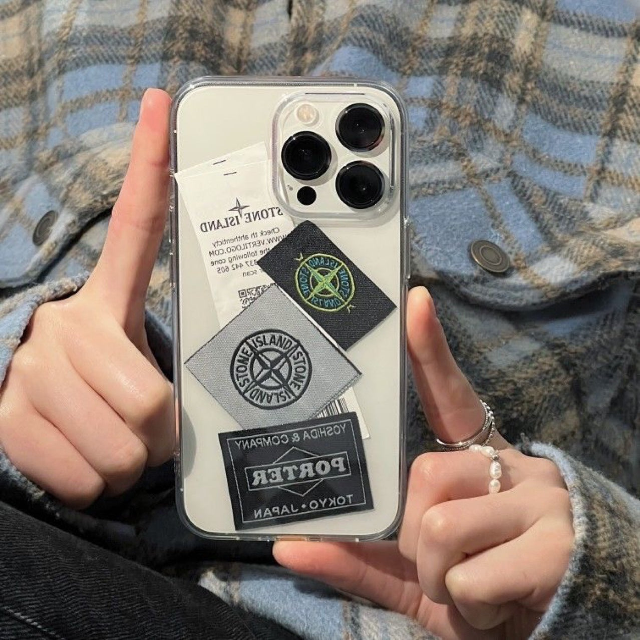 Stone isle iPhone Case