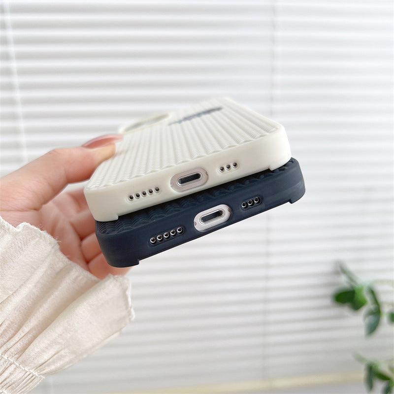 Braided Liquid Silicone iPhone Case