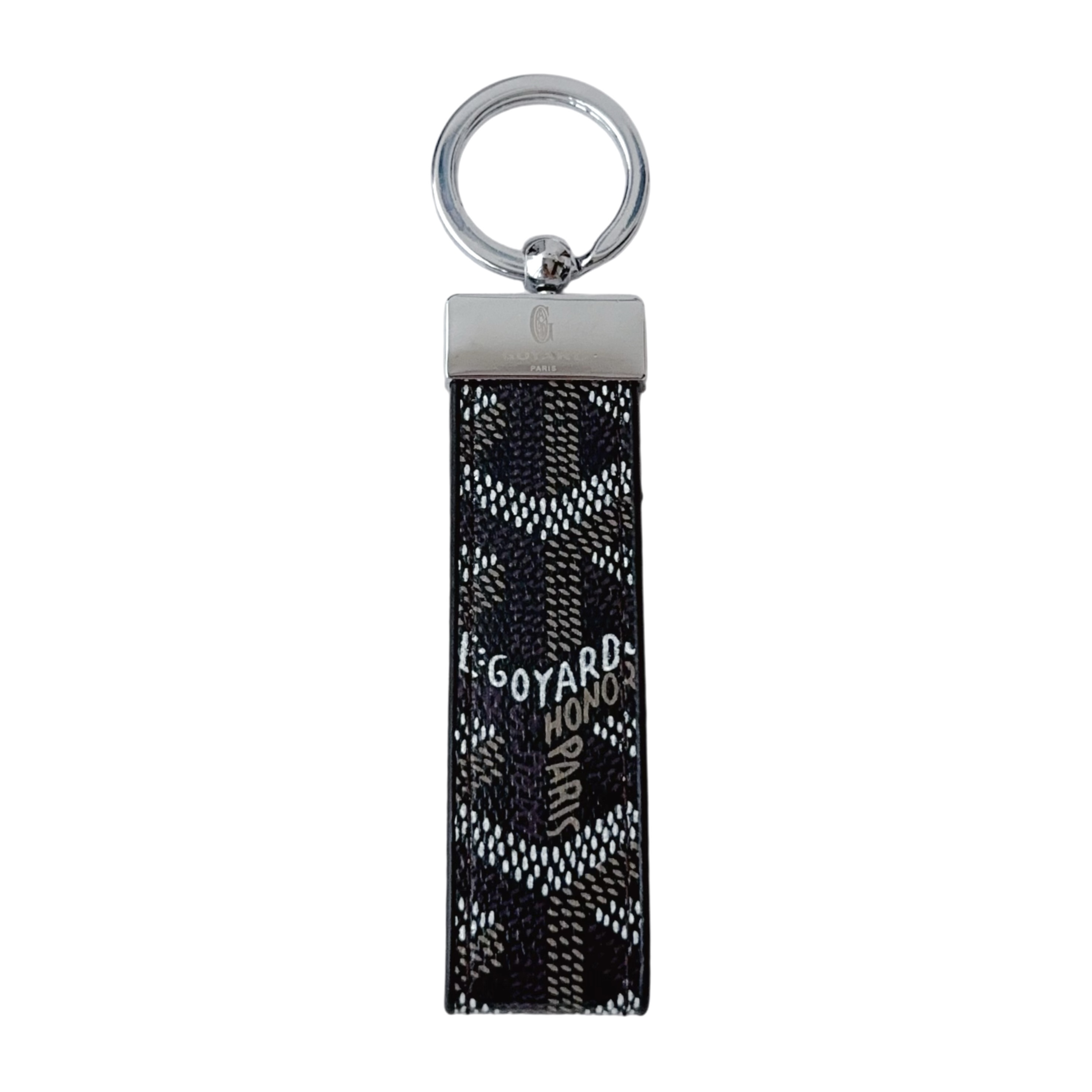 Goyard Luxury Leather Keychain