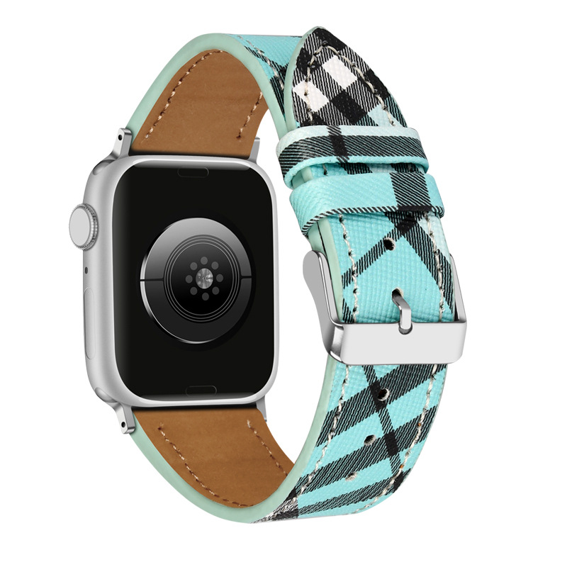 Burberry Luxury Leather Apple Watch Band