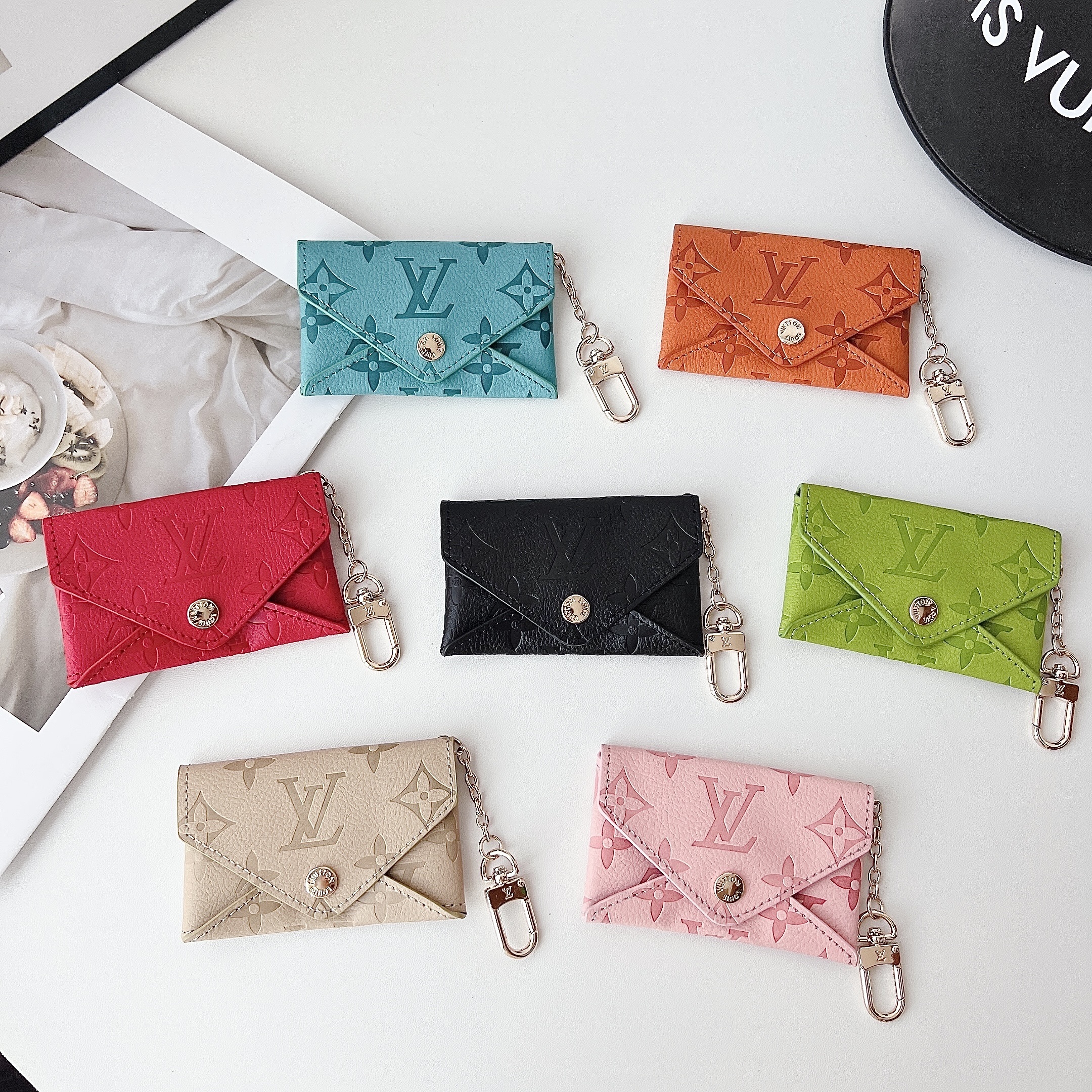 Louis Vuitton Luxury Leather Coin Purse