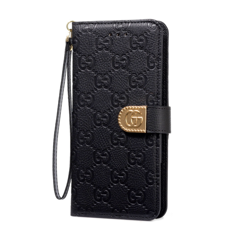 Louis Vuitton Gucci Leather iPhone Wallet Case Magnetic Flip Cover