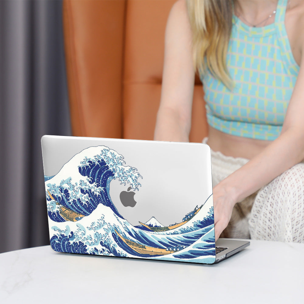 Sailing on the waves Macbook case-BELKCASE