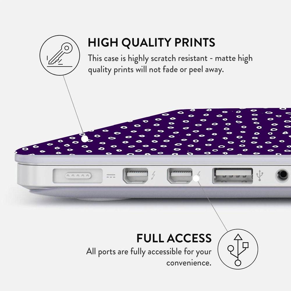 Purple plot Macbook case-BELKCASE