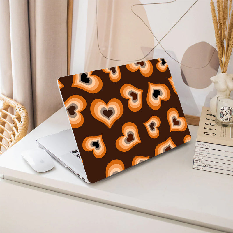 Chocolate Heart Macbook Case-BELKCASE