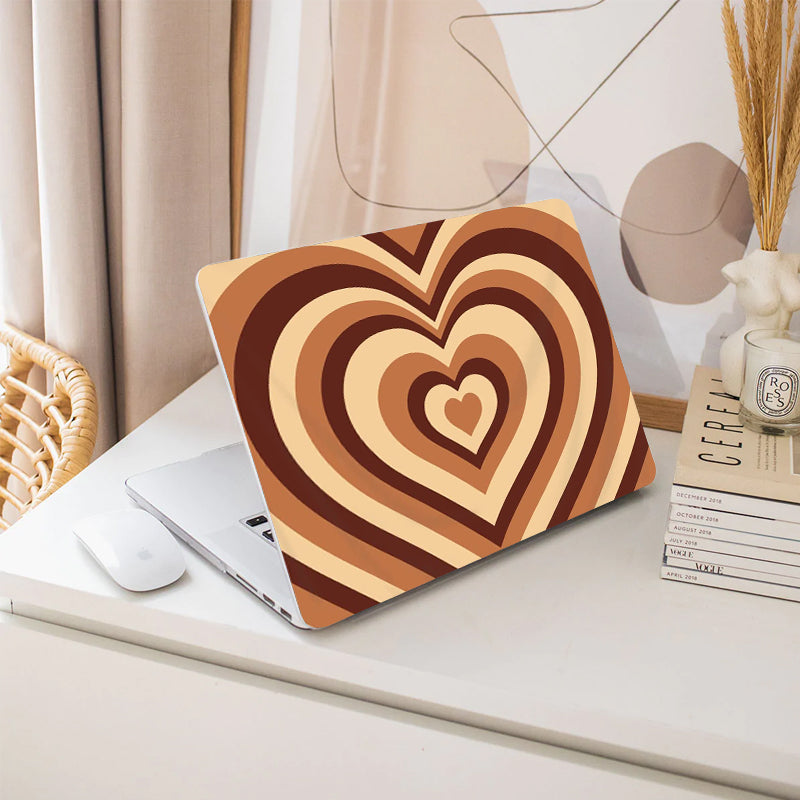 Brown Romance Macbook Case-BELKCASE
