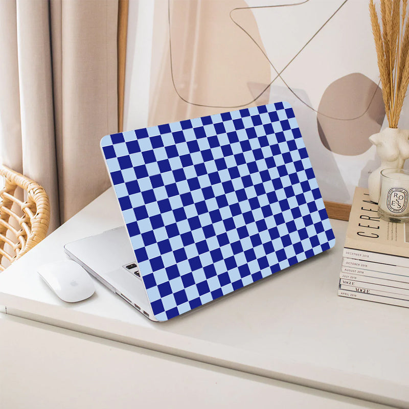 Blue Maze Macbook Case-BELKCASE
