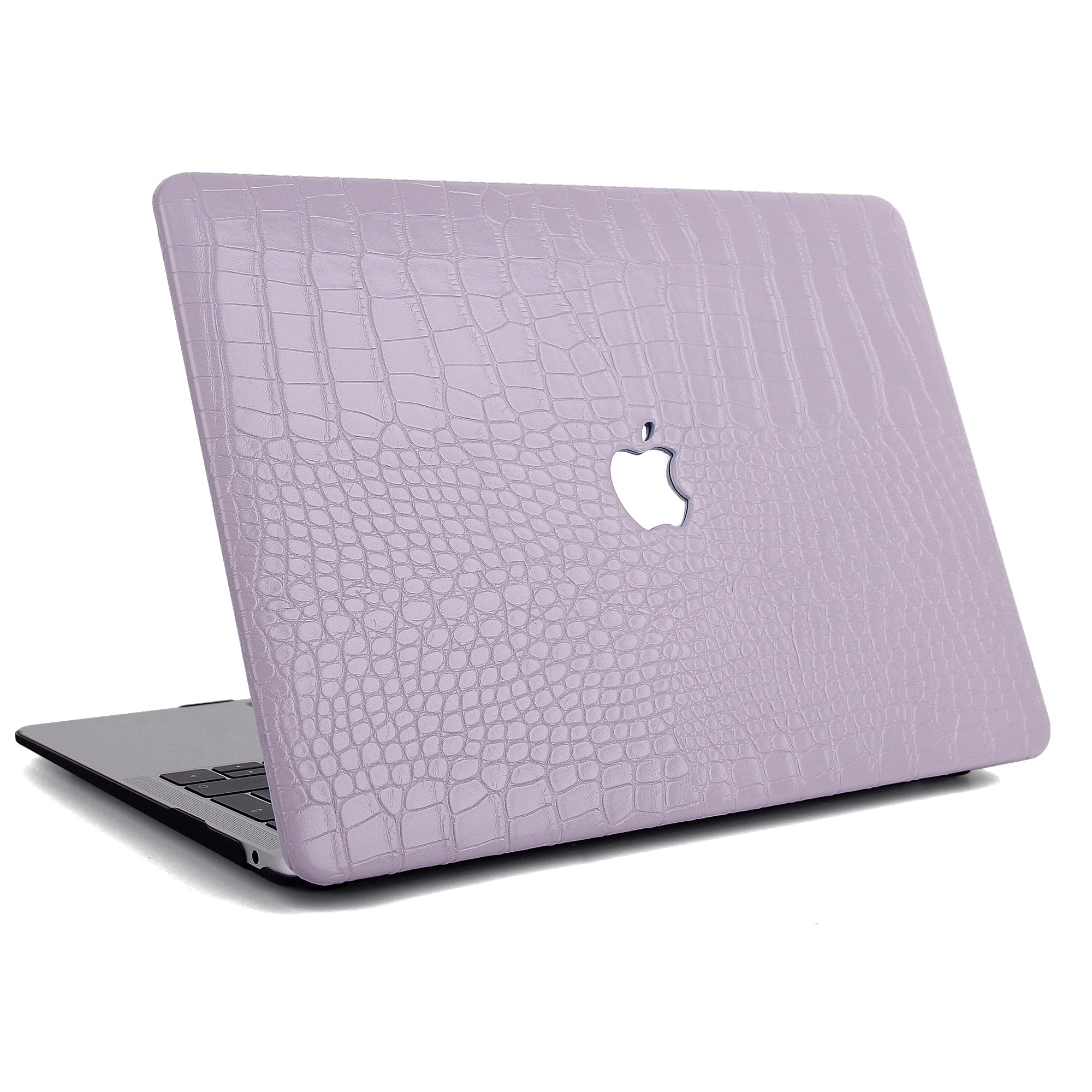 Faux Crocodile Purple MacBook Case-BELKCASE