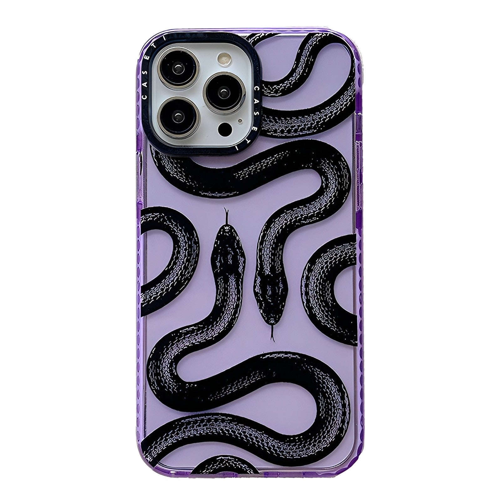 Black Snake King iPhone Case