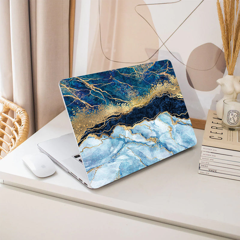 Mysterious Blue River Macbook Case-BELKCASE