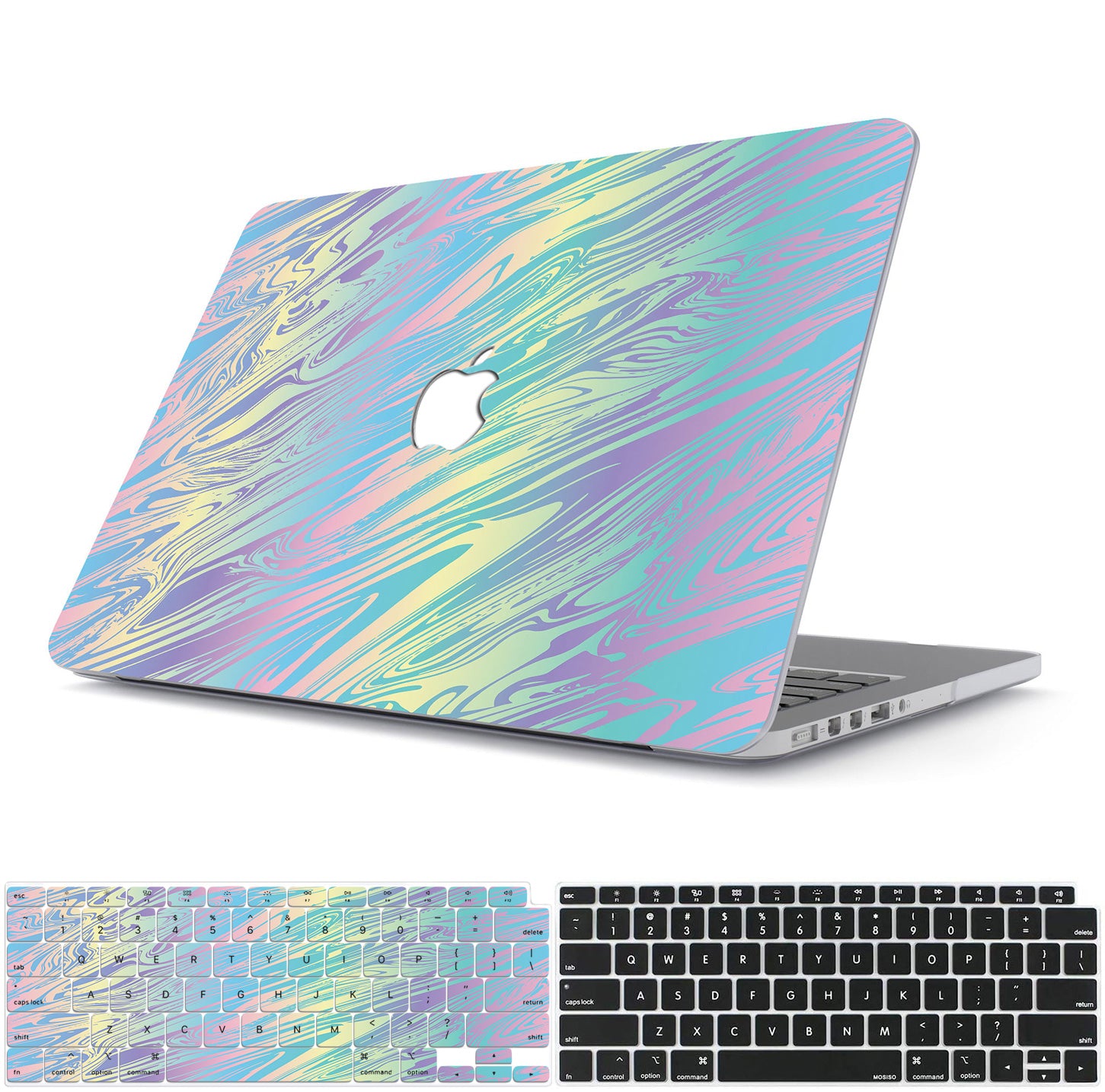 Colorful rippled Macbook case-BELKCASE