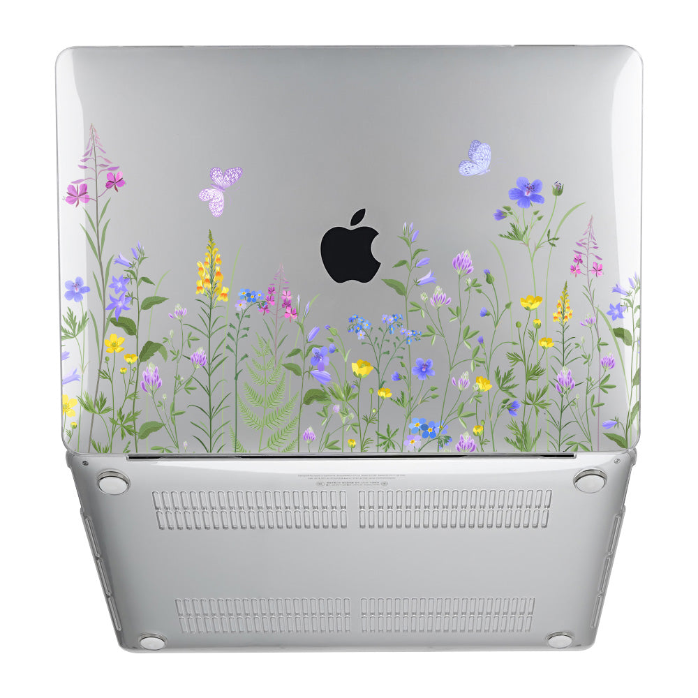 Butterfly in grass Macbook case-BELKCASE