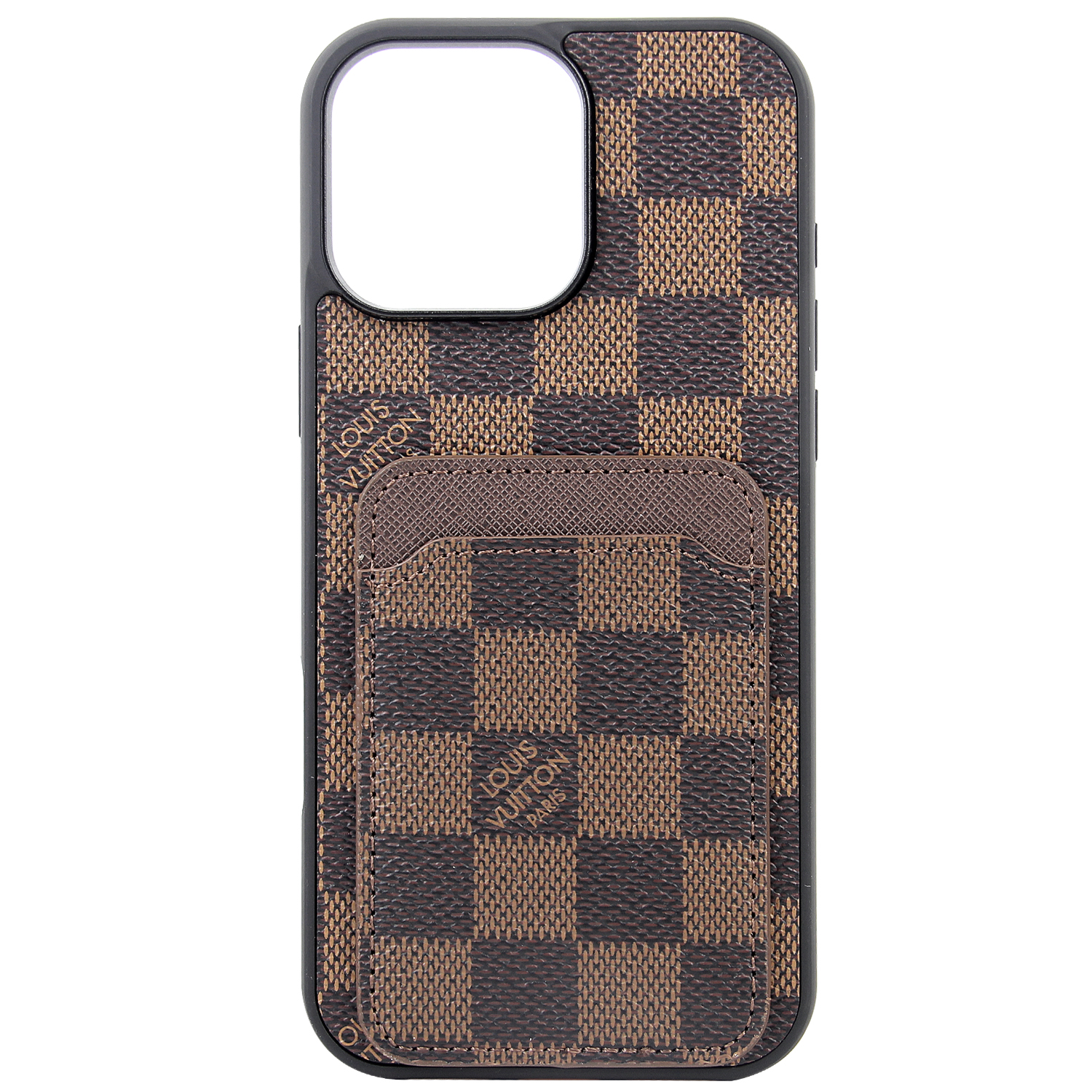 Monogram Vintage Leather V iPhone Wallet Case