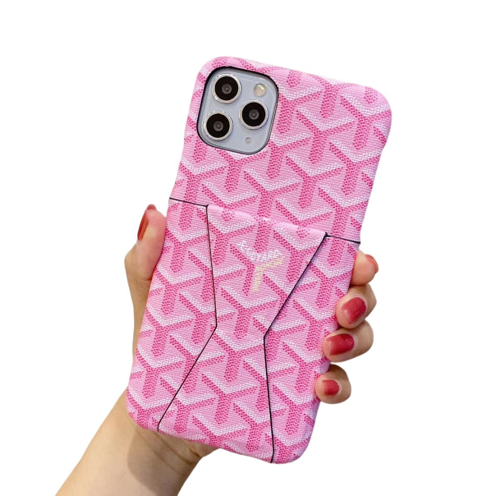 GD Vintage Leather iPhone Wallet Case With Card Holder-BELKCASE