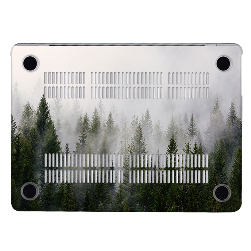 Jungle Fog Macbook Case-BELKCASE