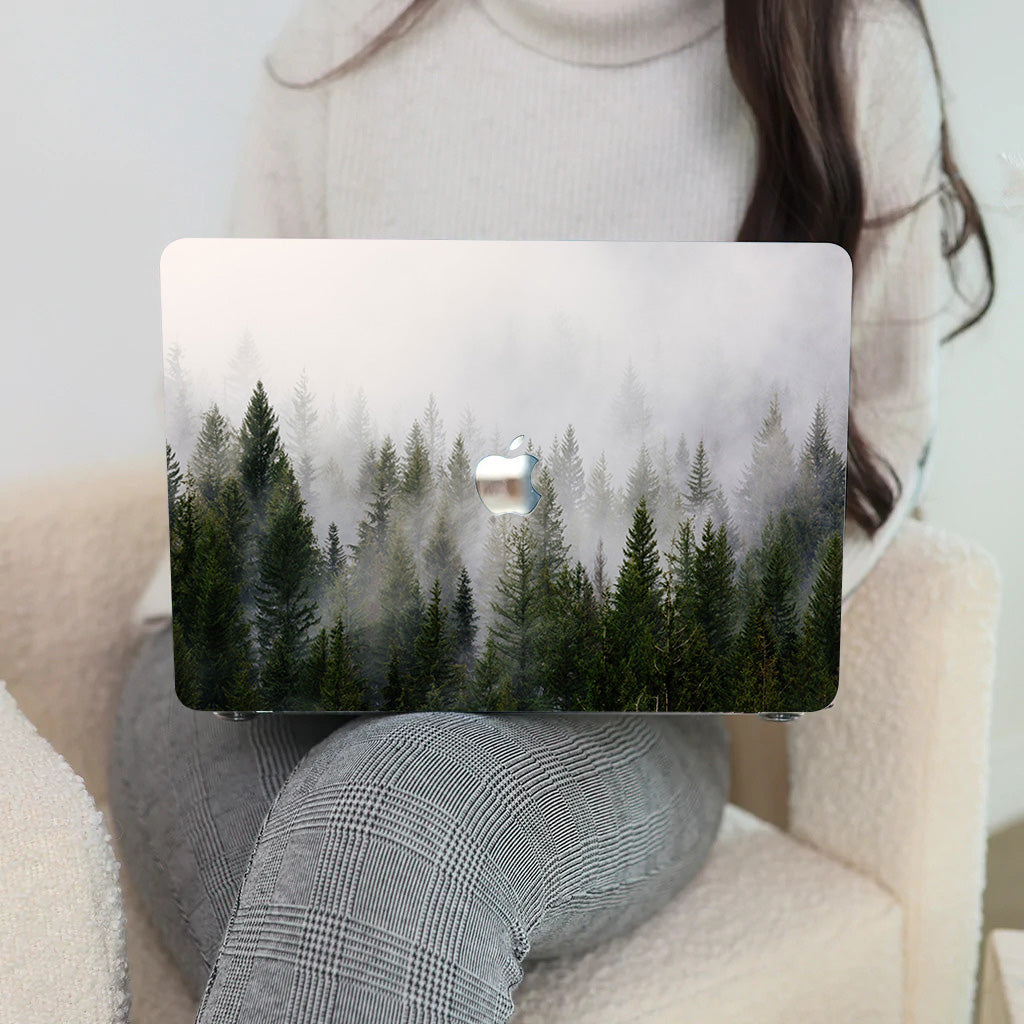 Jungle Fog Macbook Case-BELKCASE