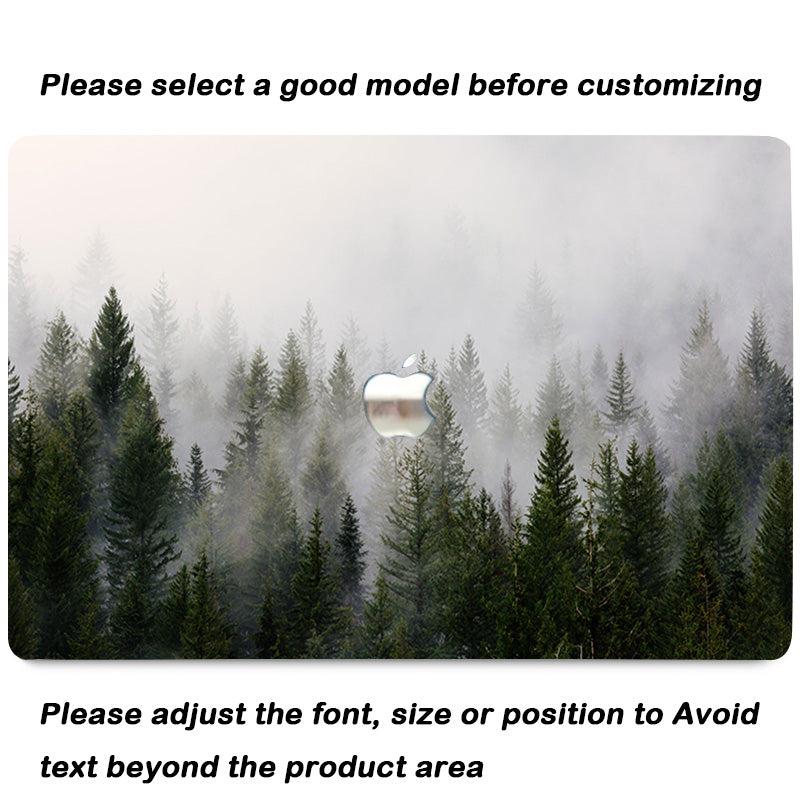 Jungle Fog Macbook Case-BELKCASE